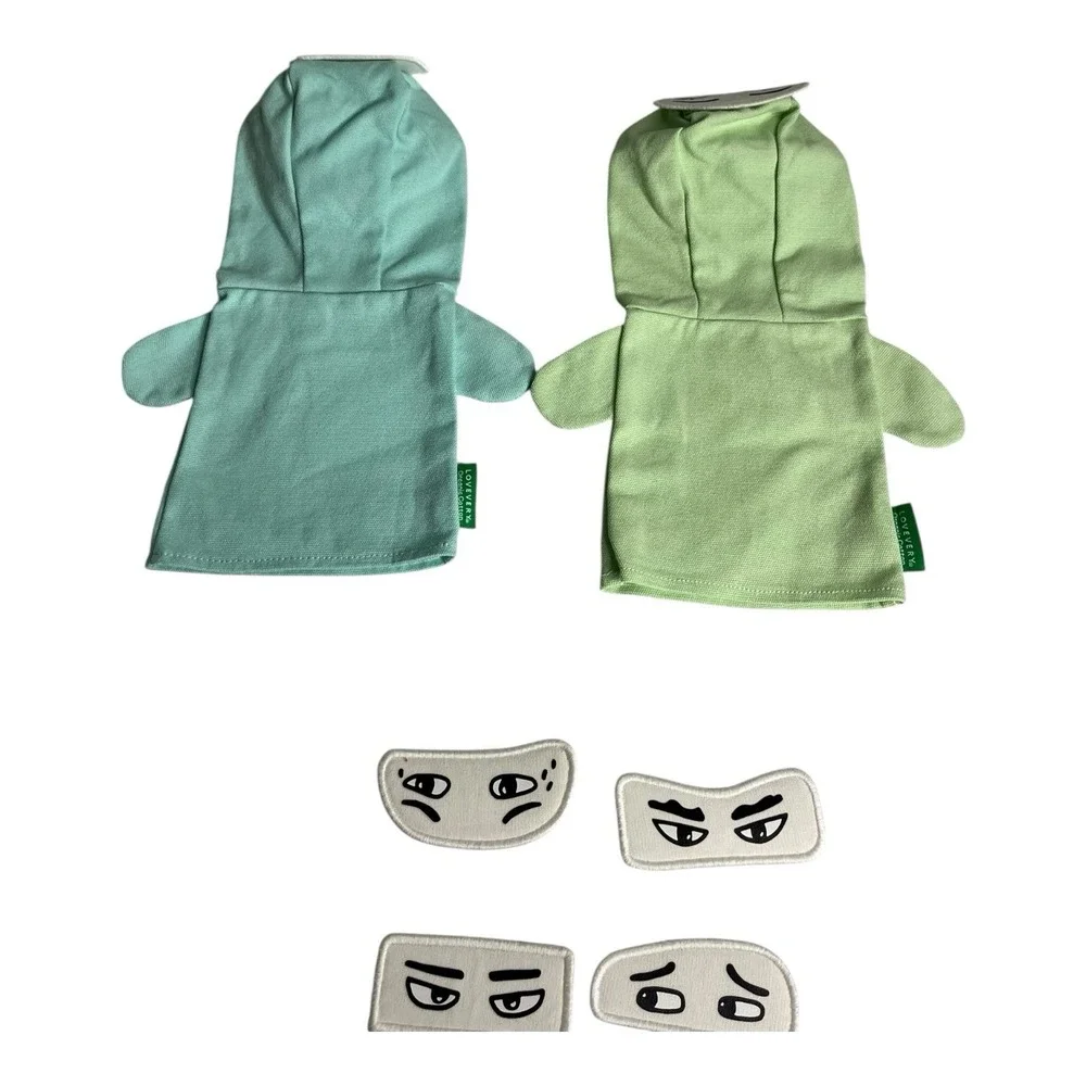 LOVEVERY The Storyteller 40-42 months Montessori Puppets Toy Play Set Eyes